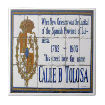 New Orleans Toulouse St Tile Mural tiles