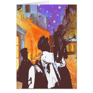 Brass Band, Night Cafe