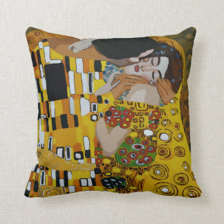 Kiss Tile Look Throw Pillow